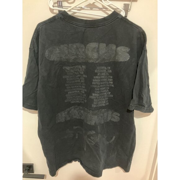 Travis Scott Utopia Circus Maximus 2023 Tour Shirt, Black, 2XL, Super Faded - Picture 2 of 3